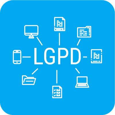 LGPD - ilustração remetendo à Lei Geral de Proteção de Dados Pessoais
