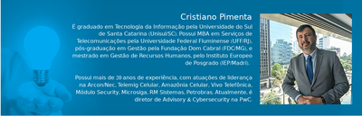 Box com foto e minicurrículo de Cristiano Pimenta