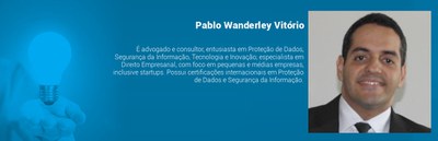 Box com foto e minicurrículo de Pablo Vitório