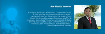 Box com foto e minicurrículo de Ilderlândio Teixeira
