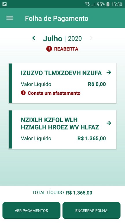 Folha eSocial doméstico