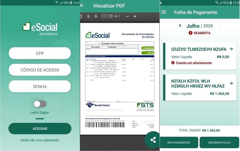 Esocial doméstico 3