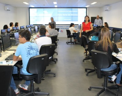 Treinamento foi realizado no Centro de Operações e Inteligência da Secretaria de Segurança Pública da Bahia