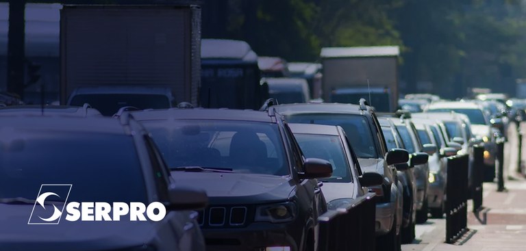 imagem remete a trânsito