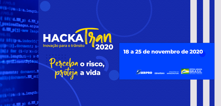 Hackatran será realizado de 18 a 25 de setembro