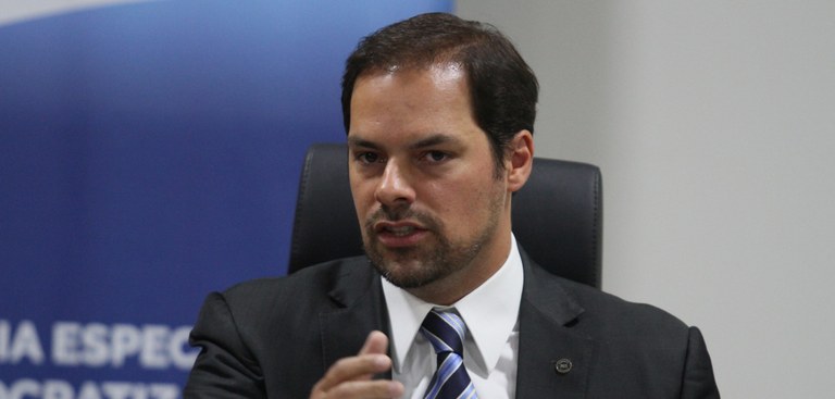 Secretário Especial de Desburocratização, Gestão e Governo Digital, Paulo Uebel