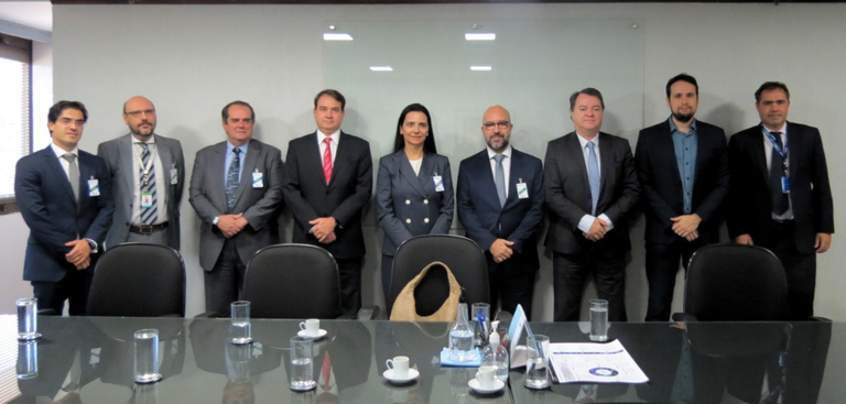 Representantes do Serpro e do Colégio Notarial do Brasil durante o evento que ampliou a parceria tecnológica entre as duas instituições