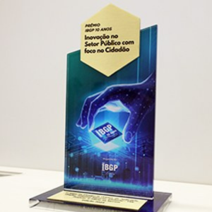 Troféu do Prêmio IBGP 10 Anos