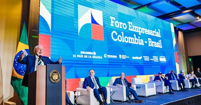 Presidente do Serpro, Alexandre Amorim, participa do Fórum Empresarial Colômbia-Brasil