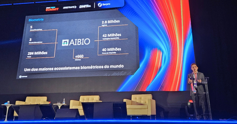 Marcelo Pita destacou os números que colocam o AIBio entre os maiores ecossistemas biométricos globais