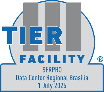 Selo certificação Tier III Facility