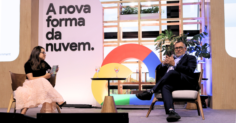 Alexandre Amorim, presidente do Serpro, destacou a nuvem soberana do governo em evento do Google