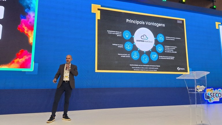 Giordanni Paiva, gestor de Produtos de Ambientes e Conectividade do Serpro