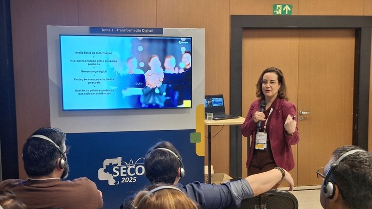 Lidiane Rocha, gestora de Produtos Transversais do Serpro