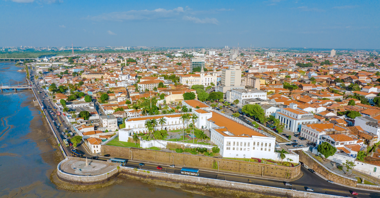Foto aérea da cidade de  São Luis do Maranhão