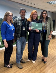 Equipe do Serpro recebe prêmio em cerimônia no MAPA