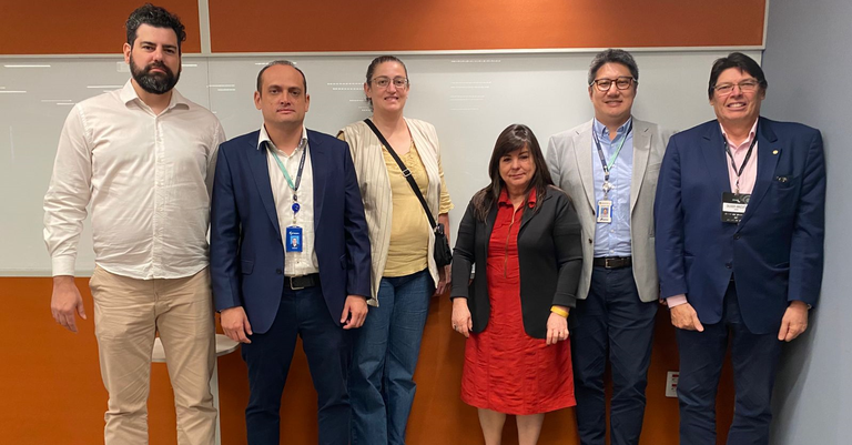 Representantes do Serpro no o Conexão Agro