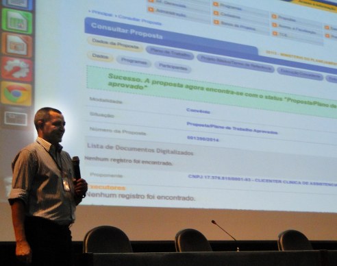 Instrutores do Serpro mostraram as diferentes funcionalidades do Siconv