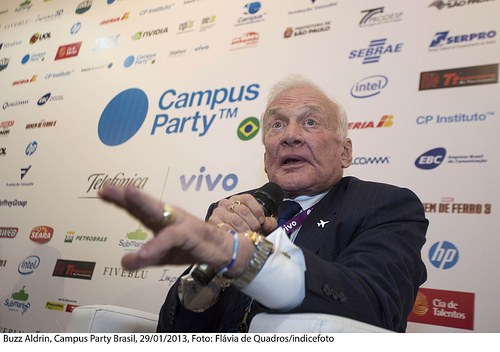 Integrante da missão Apolo 11 palestrou na Campus Party Brasil 6, evento patrocinado pelo Serpro