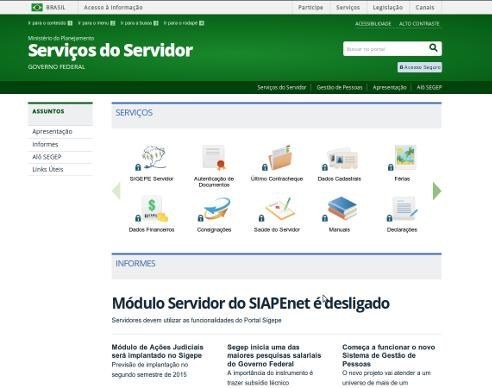 Novos módulos estão em desenvolvimento, como "gestão de cargos e carreiras"