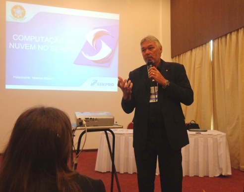 Mazoni apresentou os benefícios da nuvem do Serpro em evento na capital baiana
