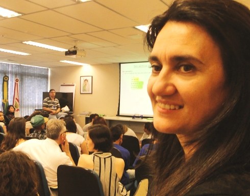 Sivia Angelero, da Antel: "o melhor é quando se descobrem capazes de programar"