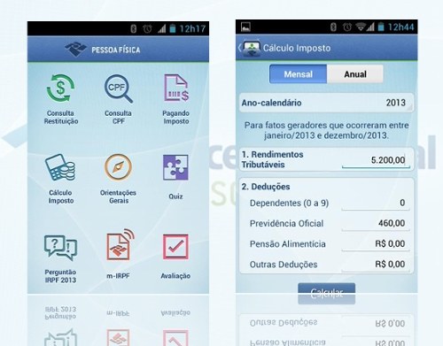 Versão 2.0 disponibiliza o cálculo do Imposto de Renda e a impressão do Darf