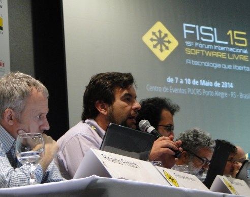 Deivi Kuhn, do Serpro, participou do debate