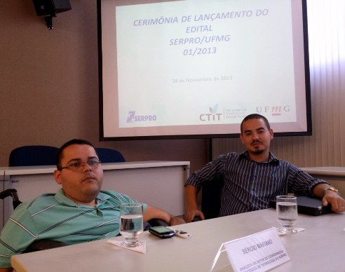 Representantes do Serpro apresentaram a plataforma no lançamento do edital