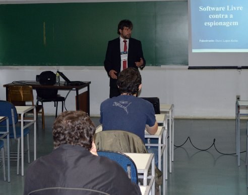 Deivi Kuhn foi um dos palestrantes da empresa no evento